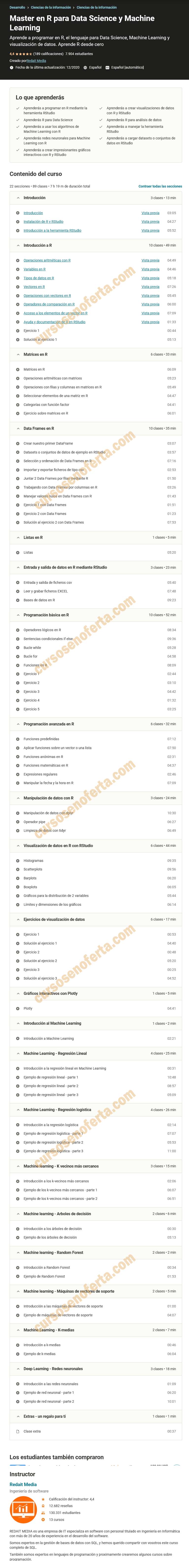 Master en R para Data Science y Machine Learning 