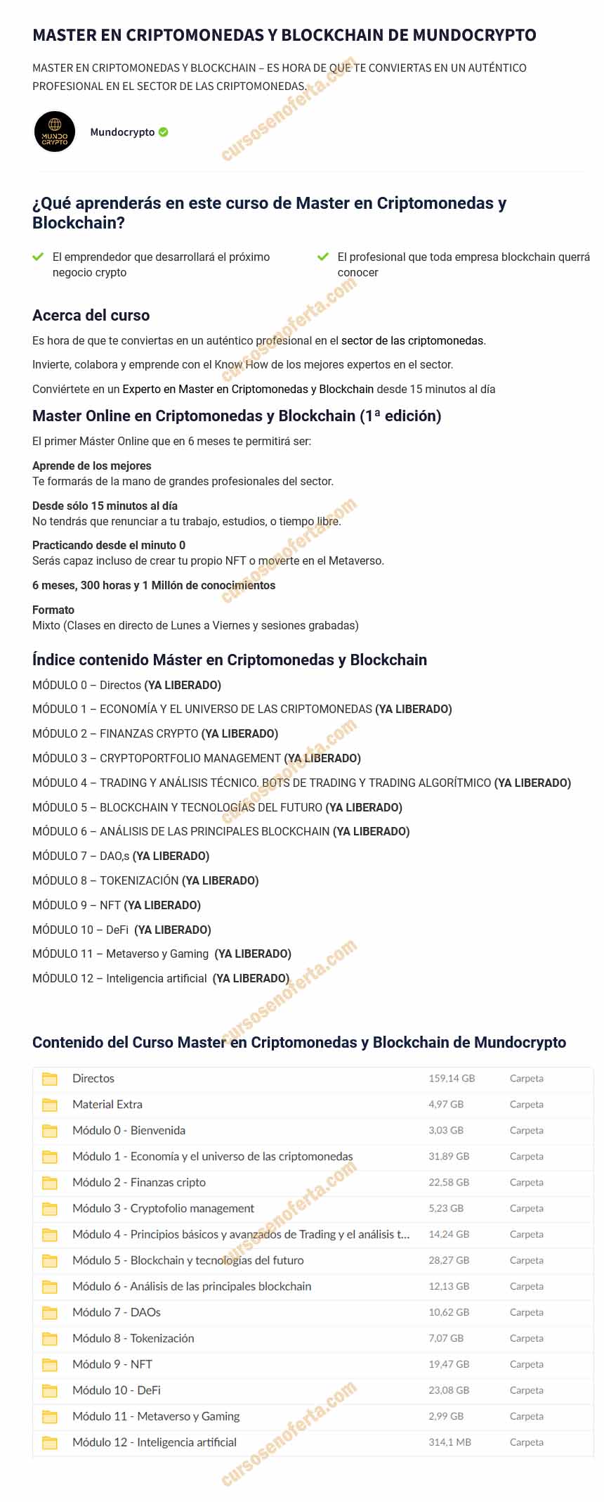 Master en criptomonedas y blockchain - mundo crypto