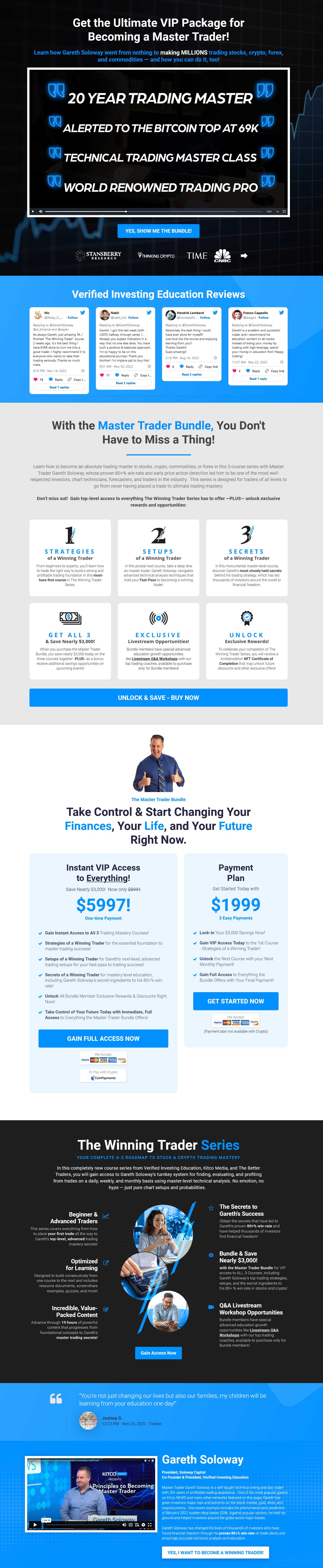 Master Trading Bundle with Gareth Soloway