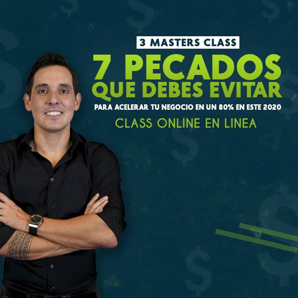 Masterclass 7 pecados que debes evitar