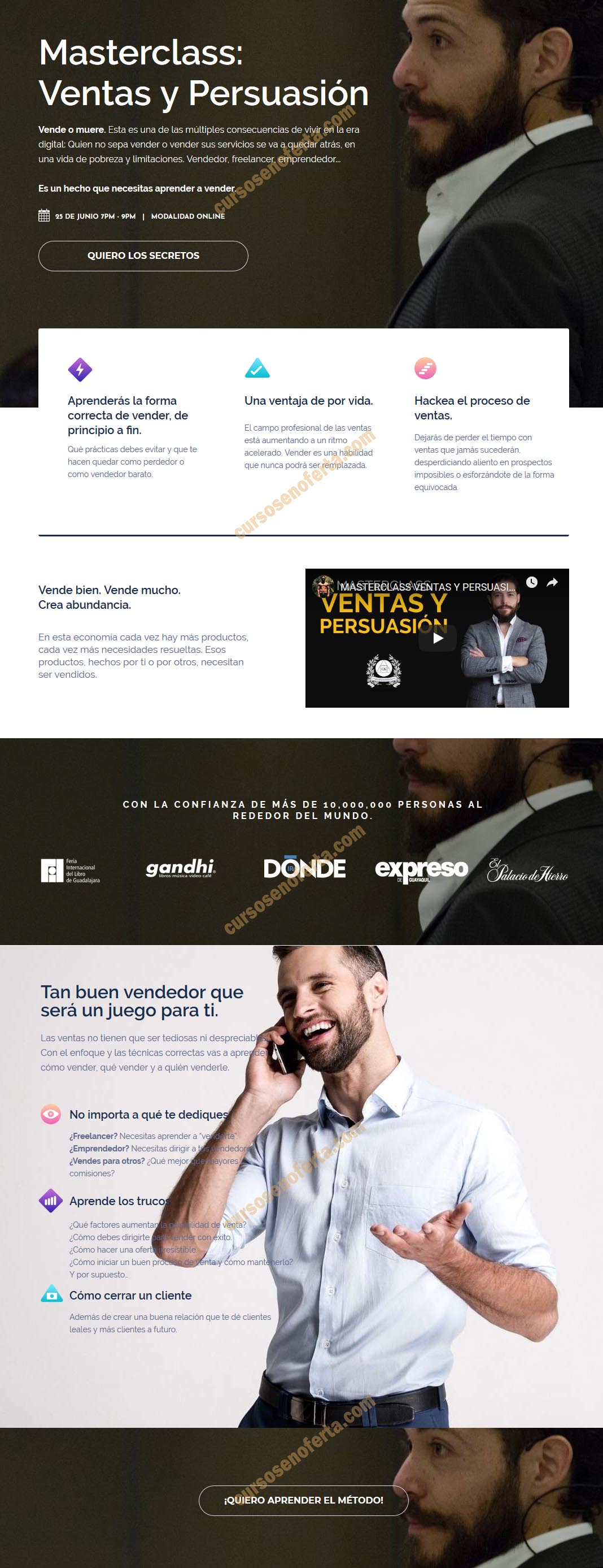 Masterclass Ventas y Persuasión - Gerry Sánchez