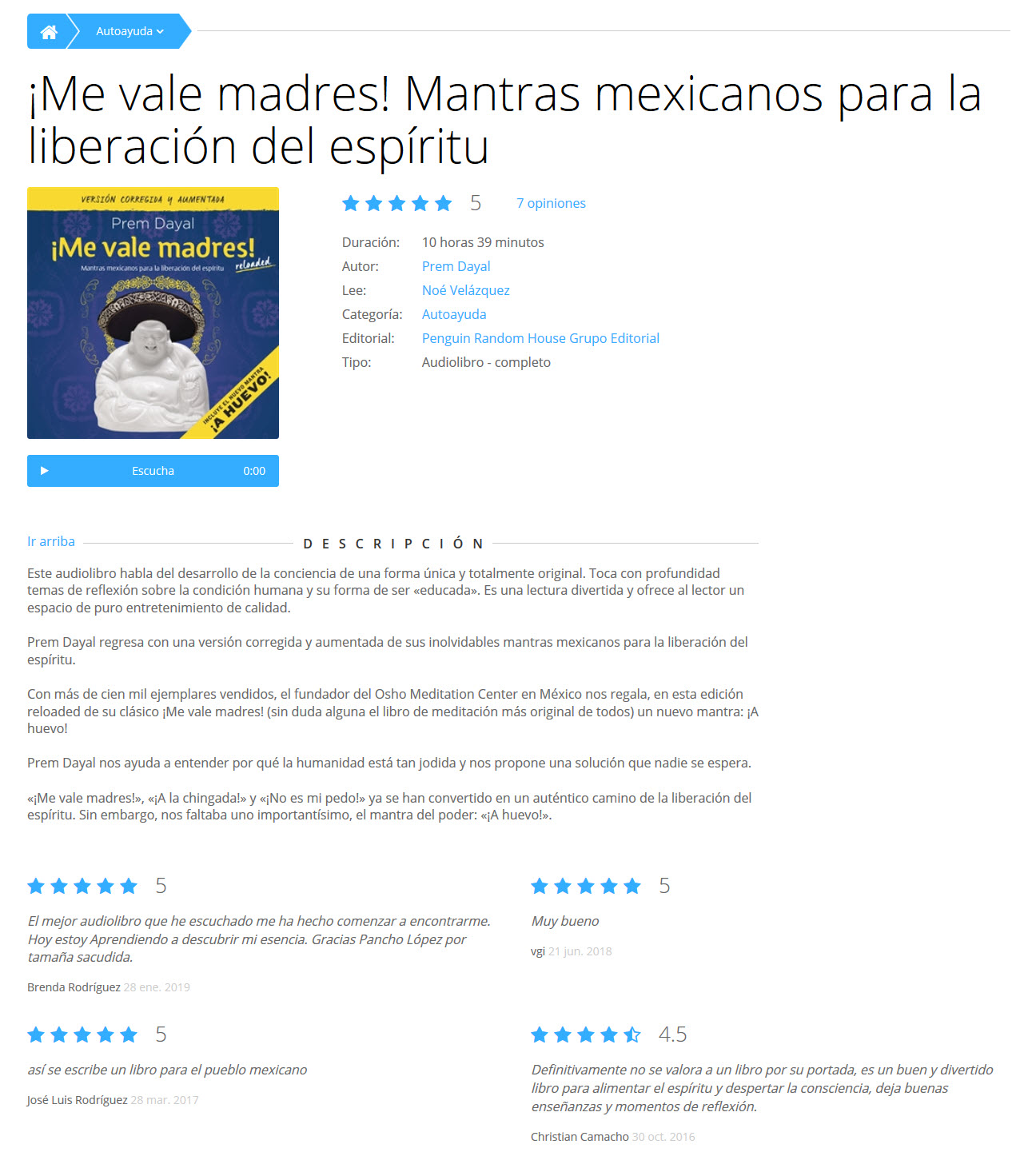 Me vale madres. Mantras mexicanos para la liberación del espíritu