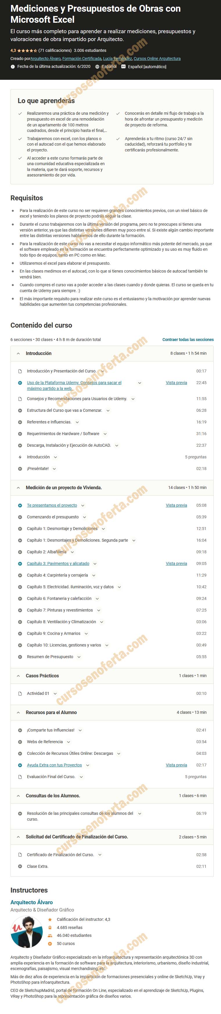 Mediciones y Presupuestos de Obras con Microsoft Excel 