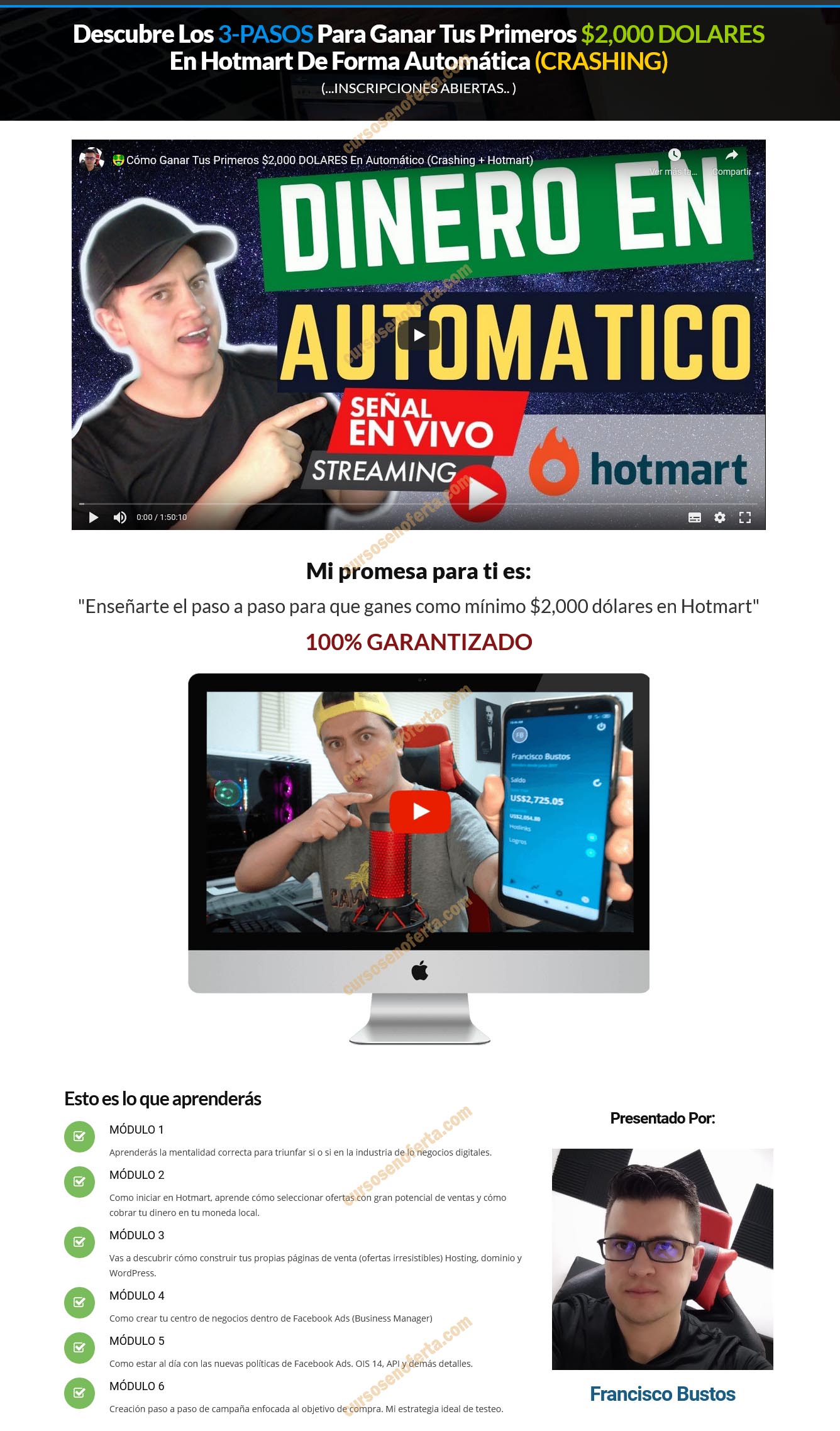 Mentoría Crashing