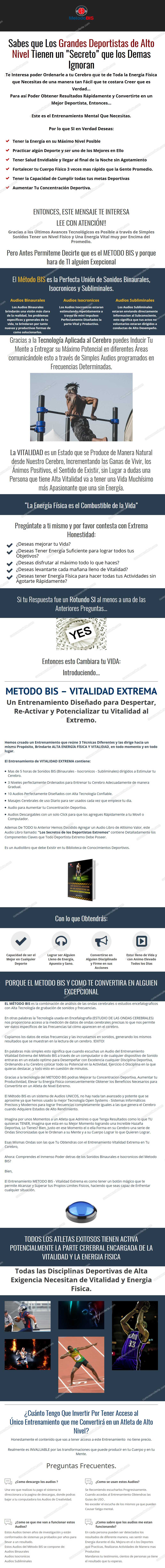 Método BIS - Vitalidad Extrema