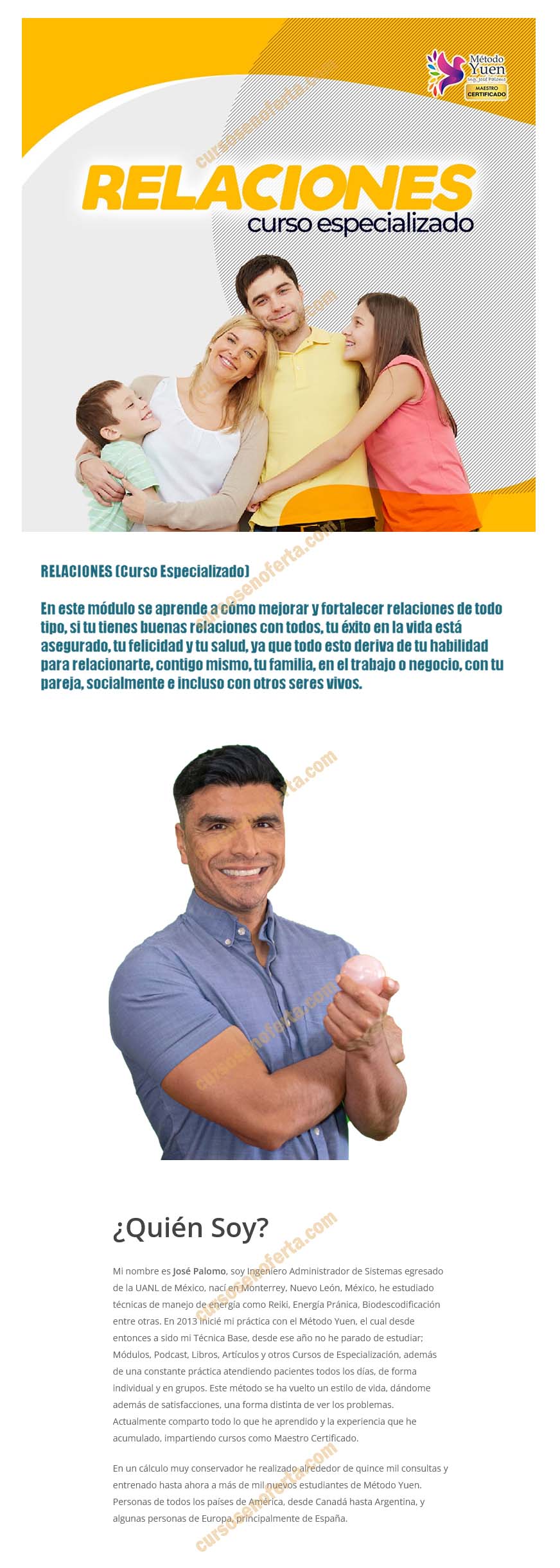 Método Yuen Curso Especializado Relaciones
