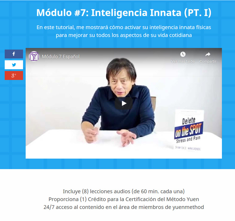 Método Yuen Módulo 7 - Inteligencia Innata (PT I)