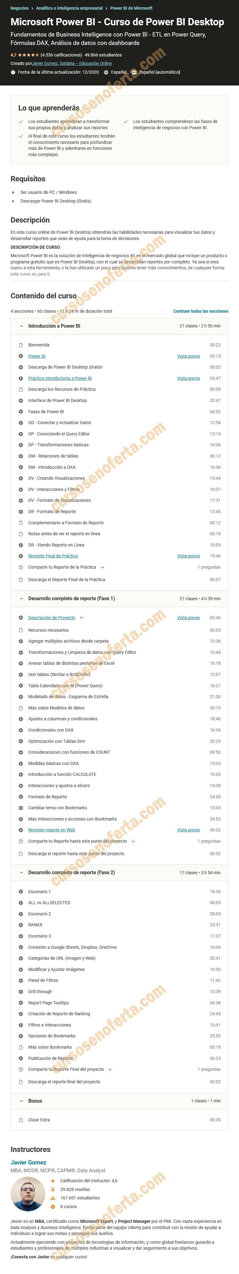 Microsoft Power BI - Curso de Power BI Desktop