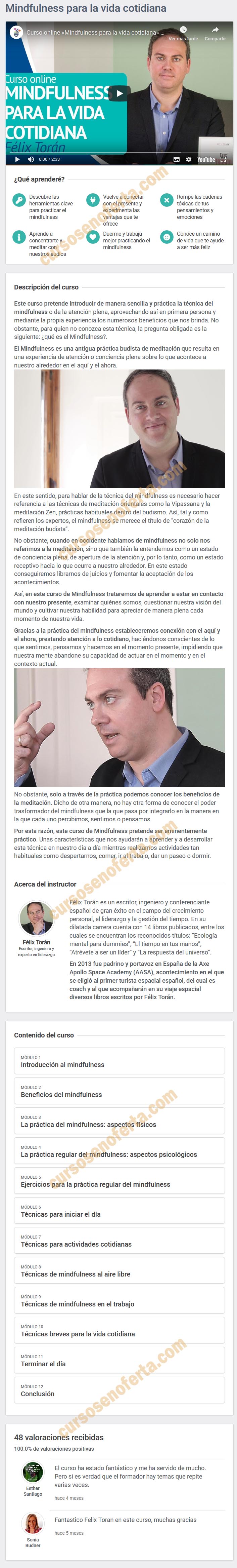 Mindfulness Para la Vida Cotidiana