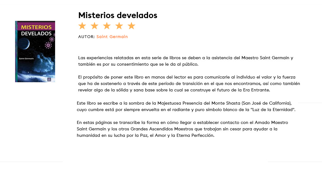 Misterios develados (audiolibro)