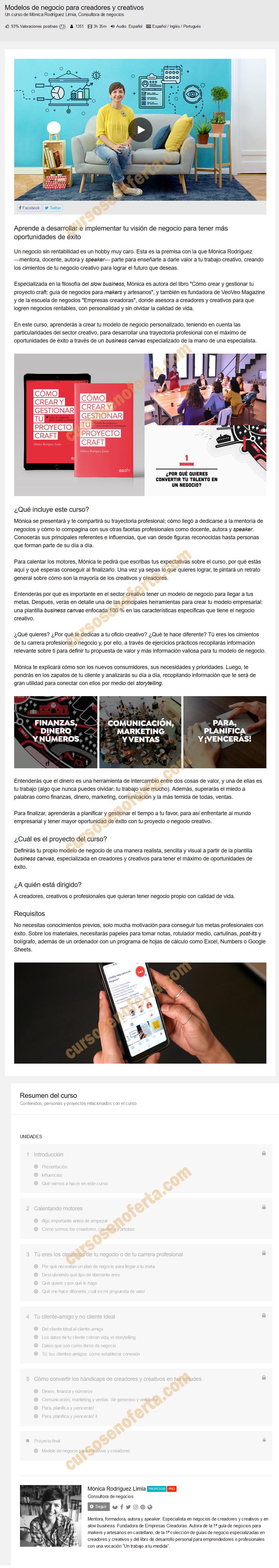 Modelos de negocio para creadores y creativos 