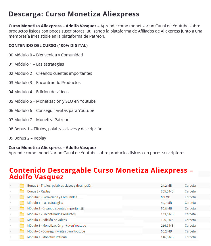 Monetiza Aliexpress - adolfo vasquez