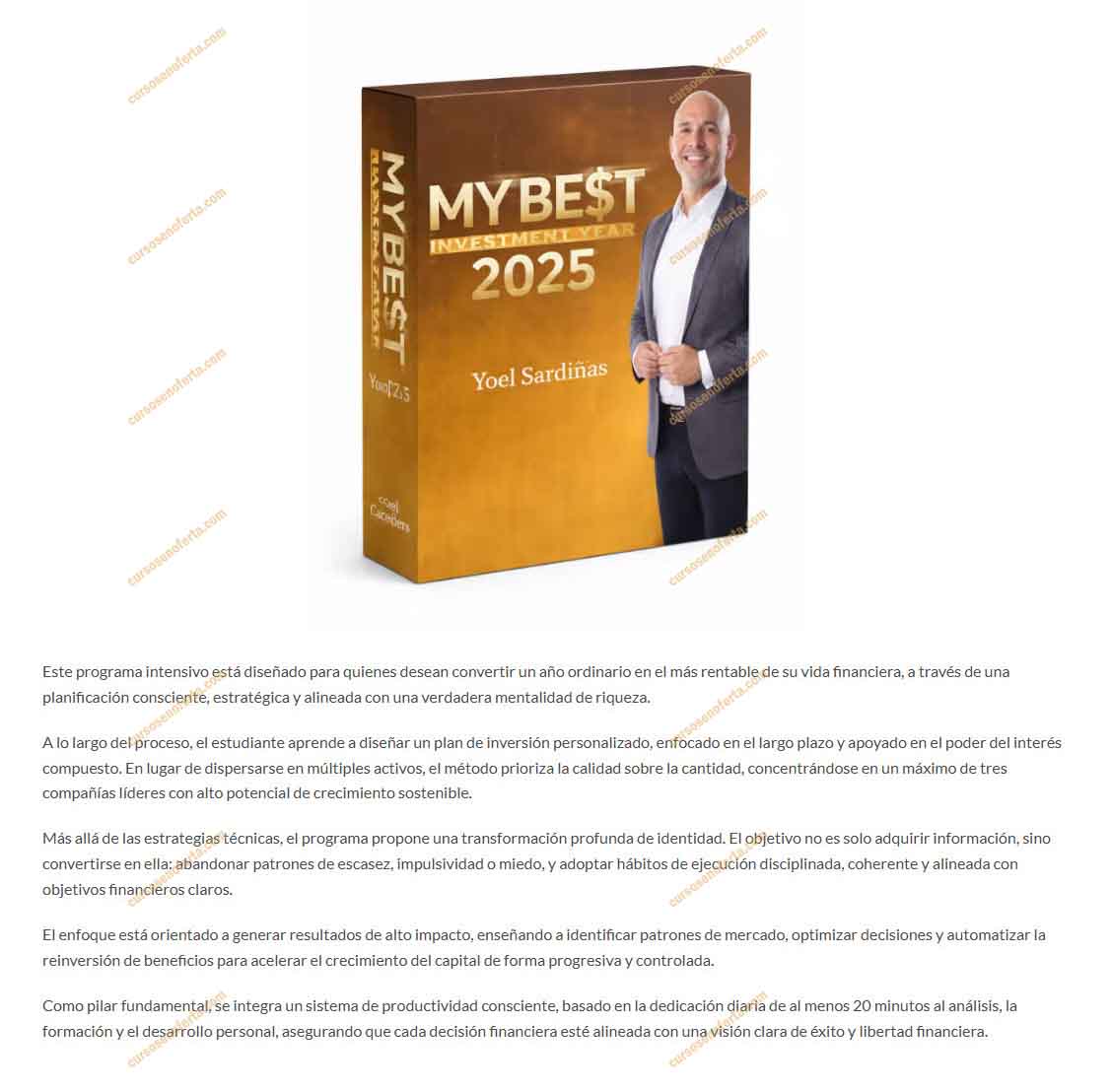 My Best Investment Year 2025 yoel sardiñas
