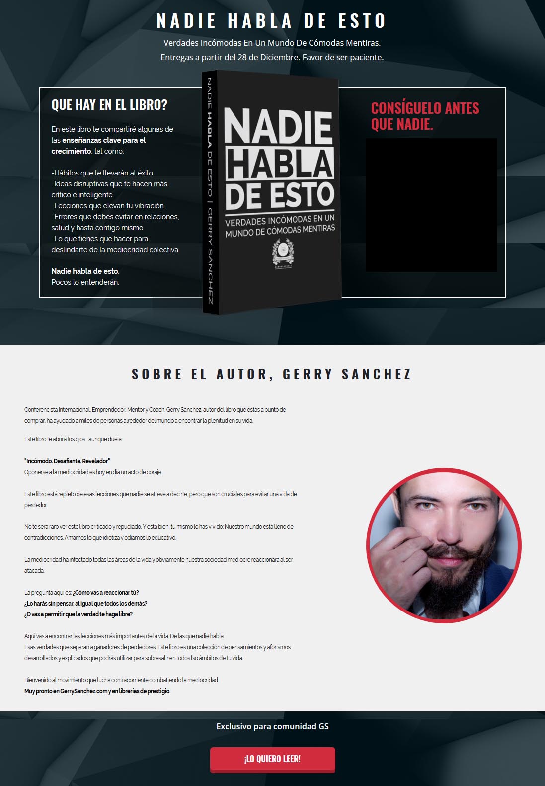 Nadie Habla de Esto - Gerry Sánchez