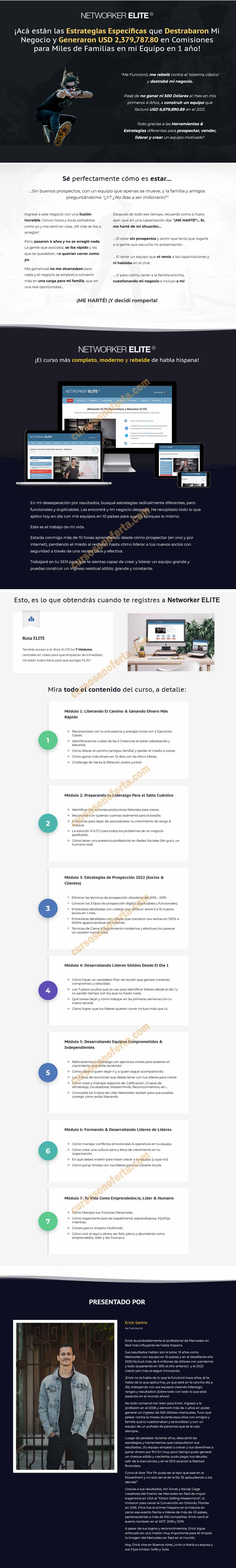 Networker Elite erick gamio