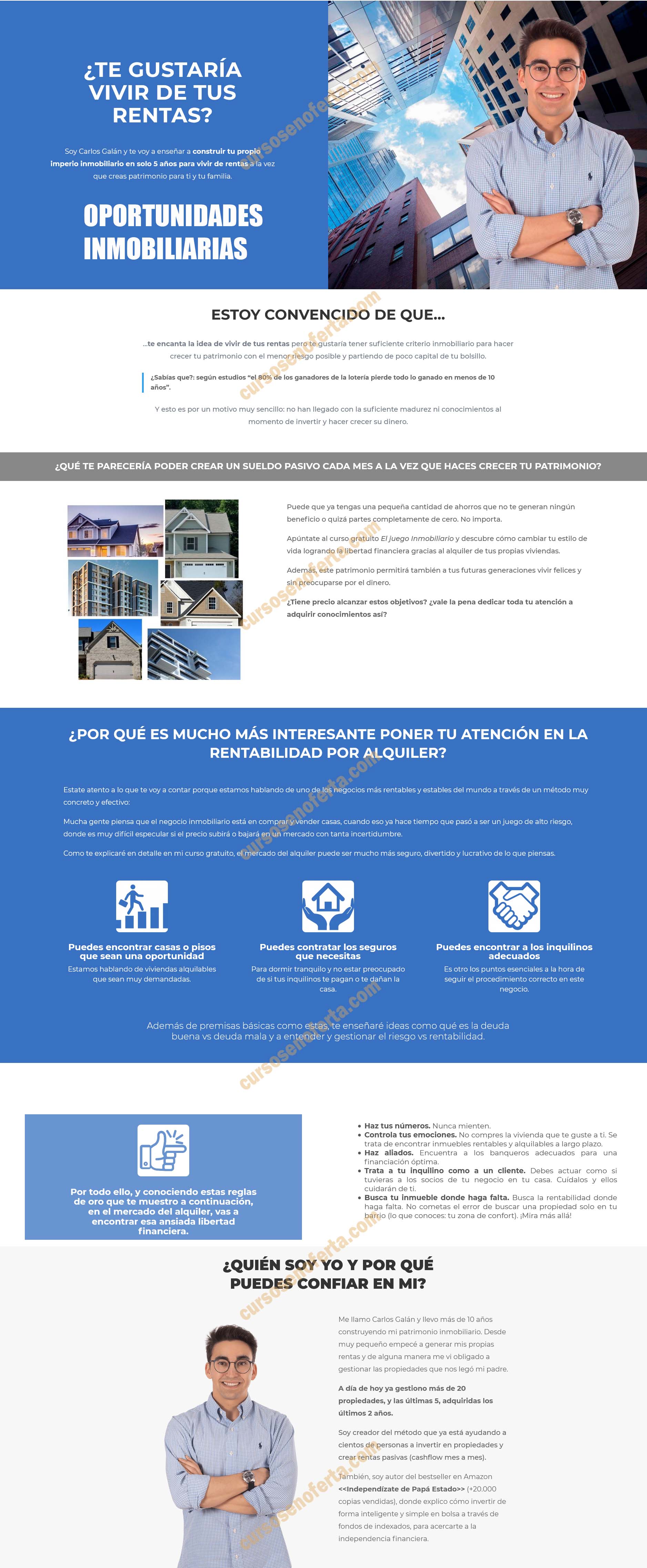 Oportunidades Inmobiliarias - carlos galán