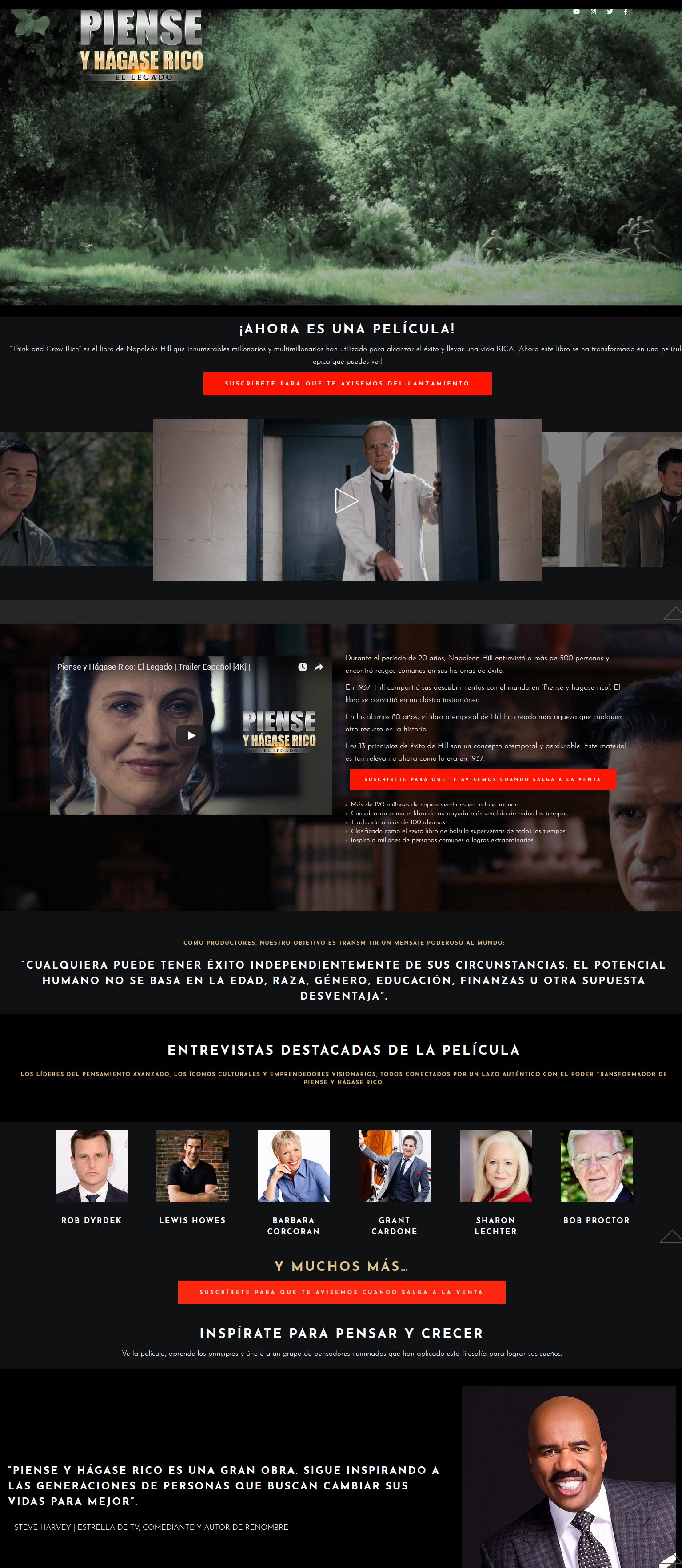 Piense y Hágase Rico. El Legado (Película)