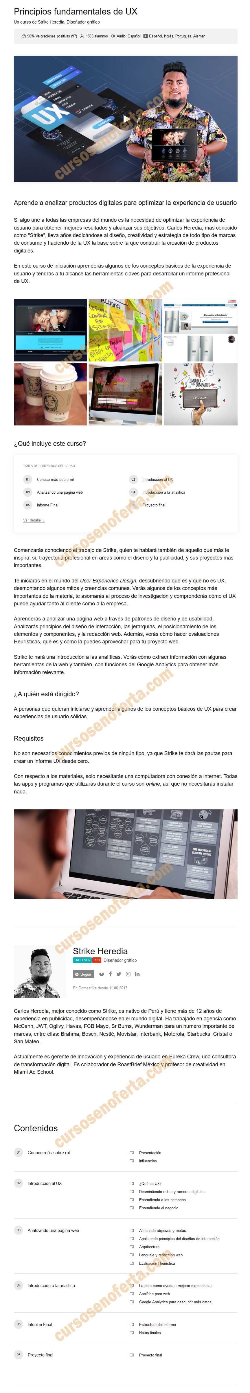 Principios fundamentales de UX