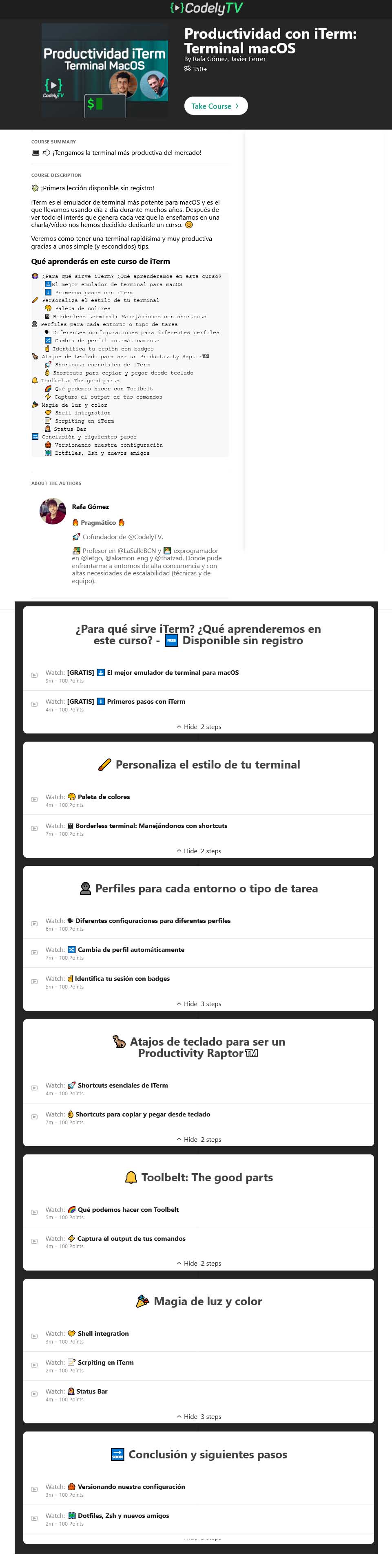 Productividad con iTerm - Terminal macOS