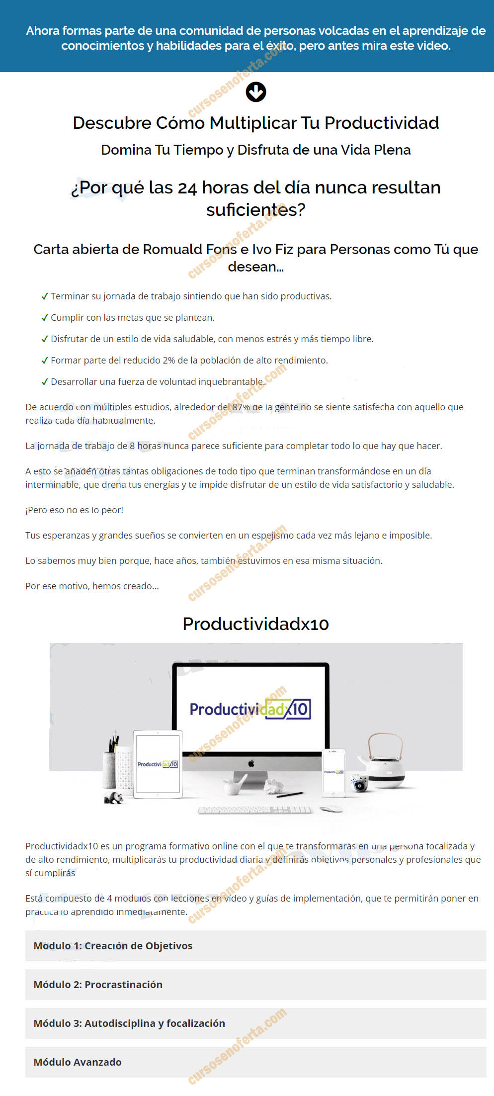 Productividad X10