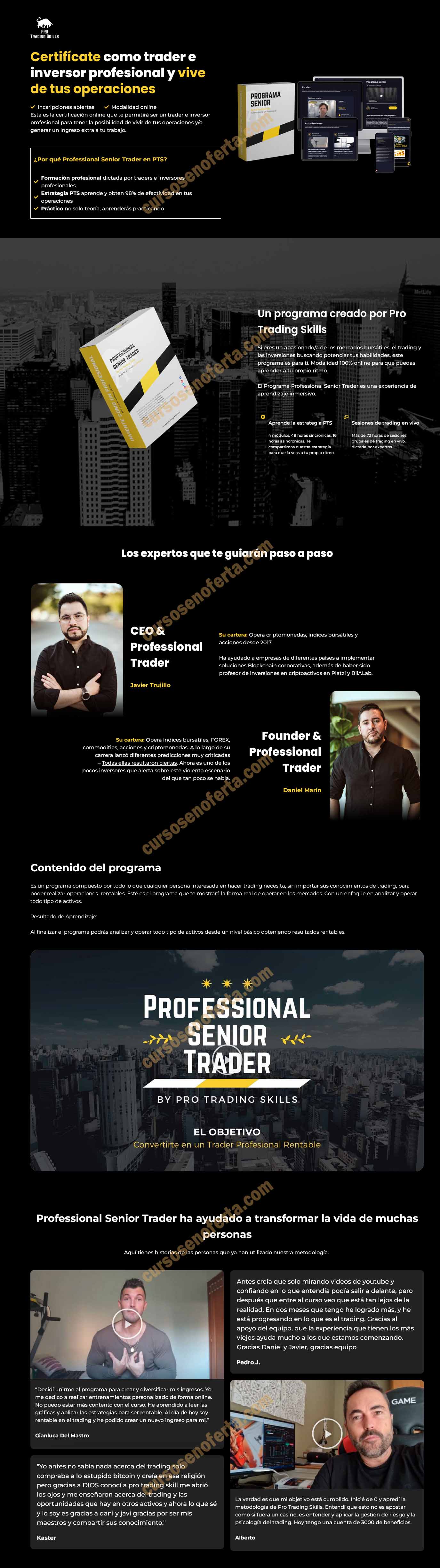 Professional Senior Trader - pro trading skills
