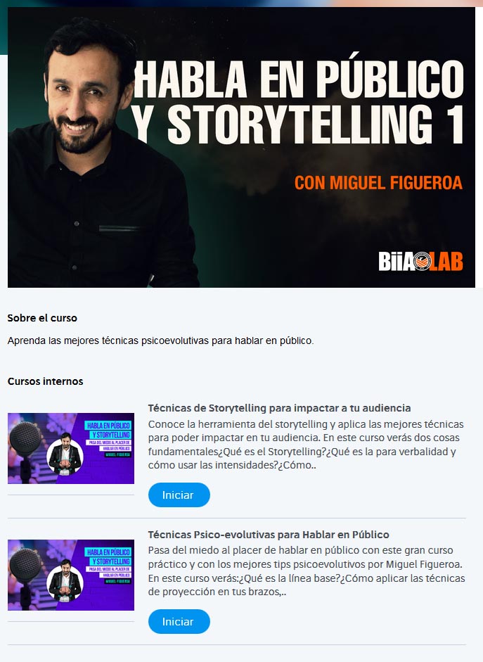 Programa Certificado Habla en Público y Storytelling 1