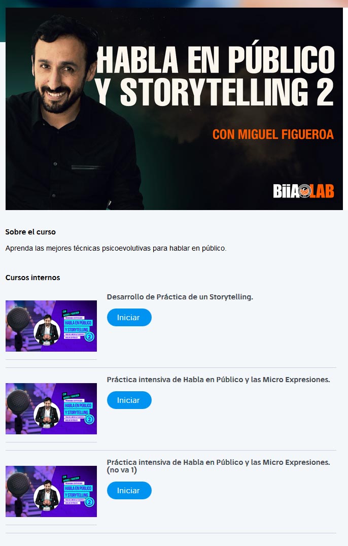 Programa Certificado Habla en Público y Storytelling 2 - miguel figueroa