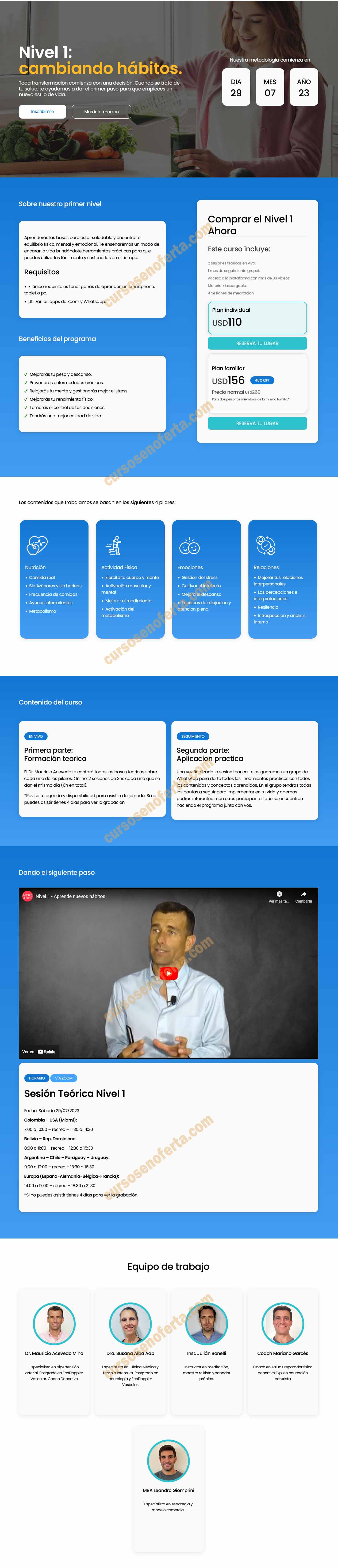 Programa Simple y Real Nivel 1 - Cambiando Hábitos