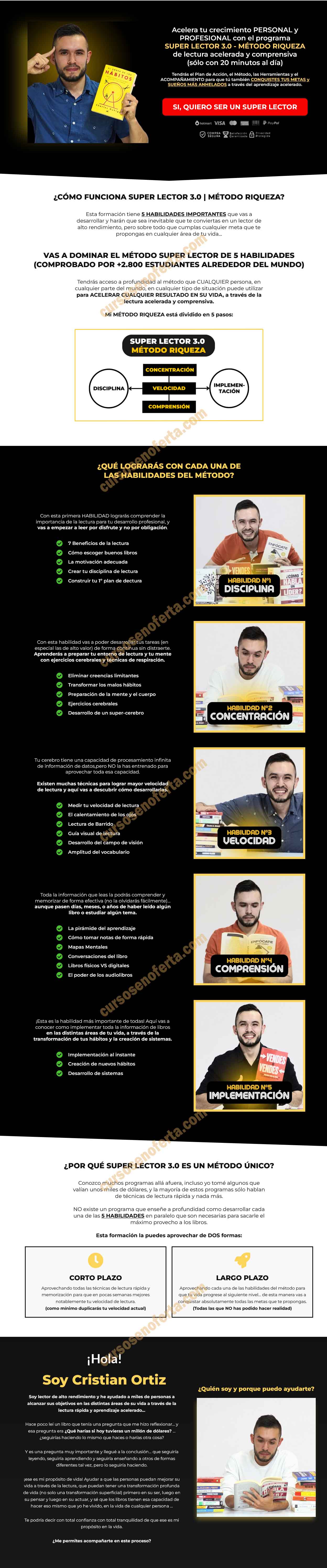 Programa Super Lector 3.0 - Cristian Ortiz