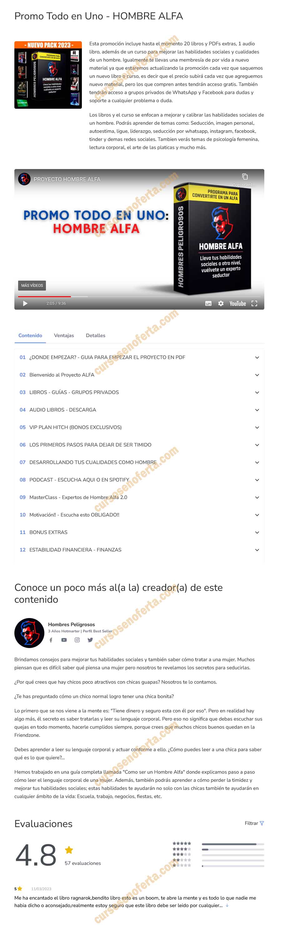 Promo Todo en Uno - Hombre Alfa