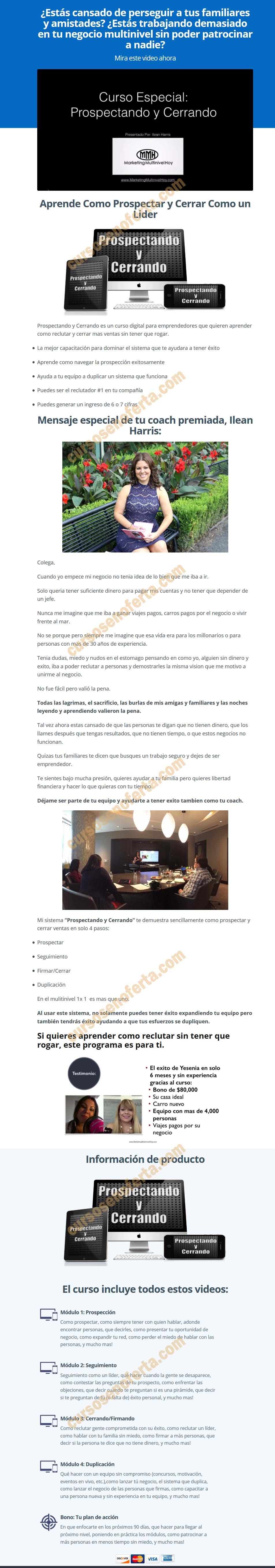 Prospetando y Cerrando