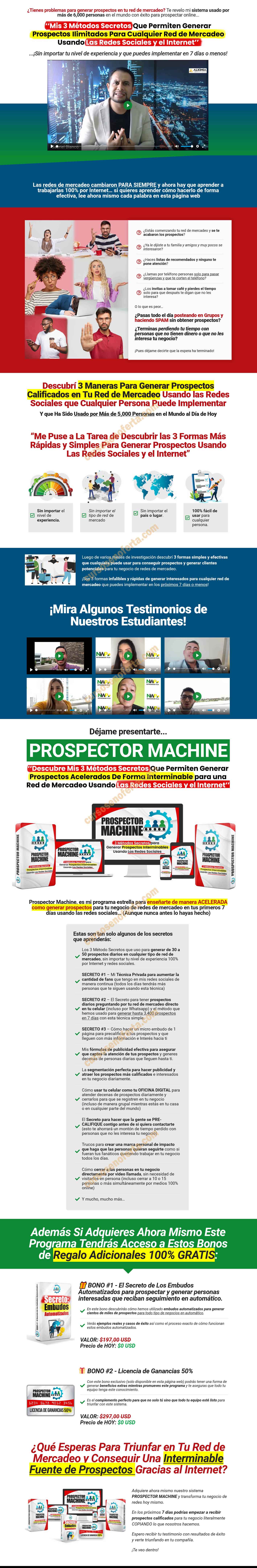 Prospector Machine