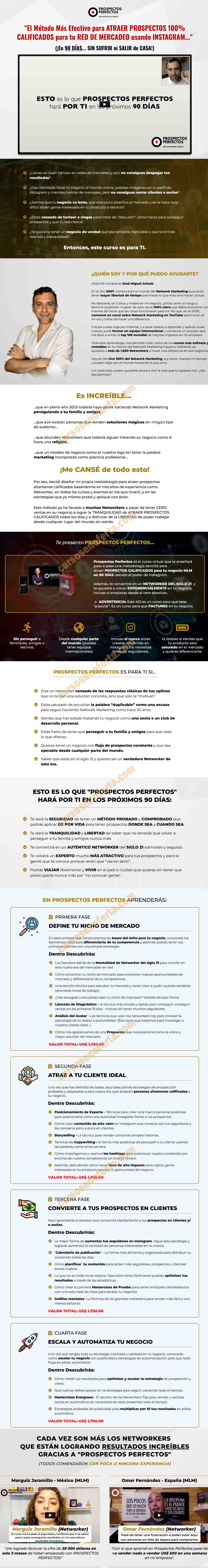 Prospectos Perfectos - jose miguel arbulu
