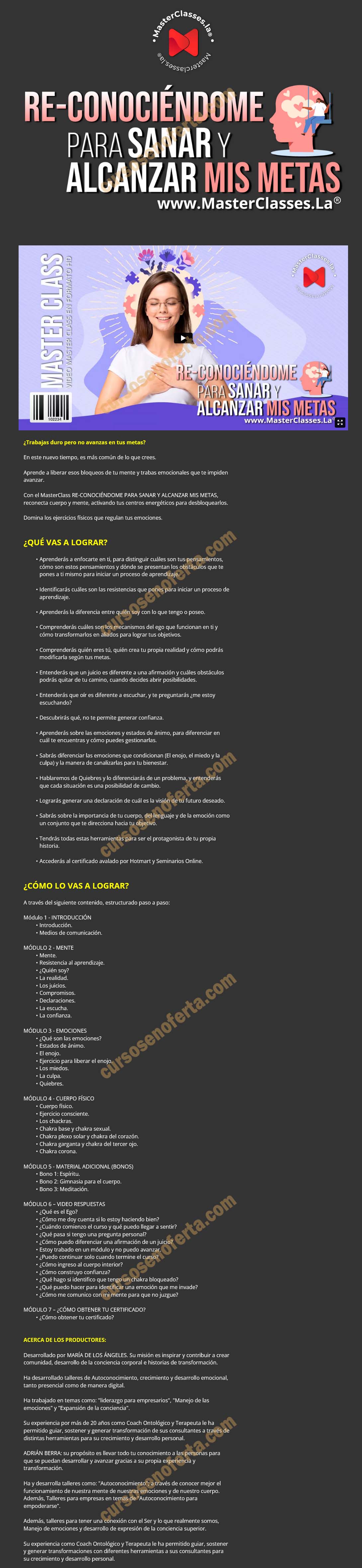 Reconociéndome para sanar y alcanzar mis metas