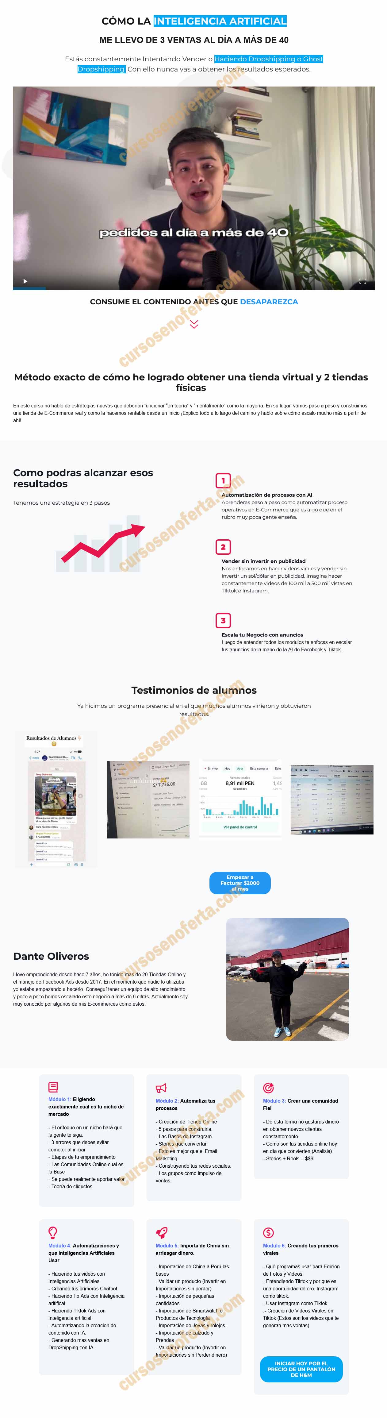 Rentabiliza tu Ecommerce con ChatGPT - Dante Oliveros