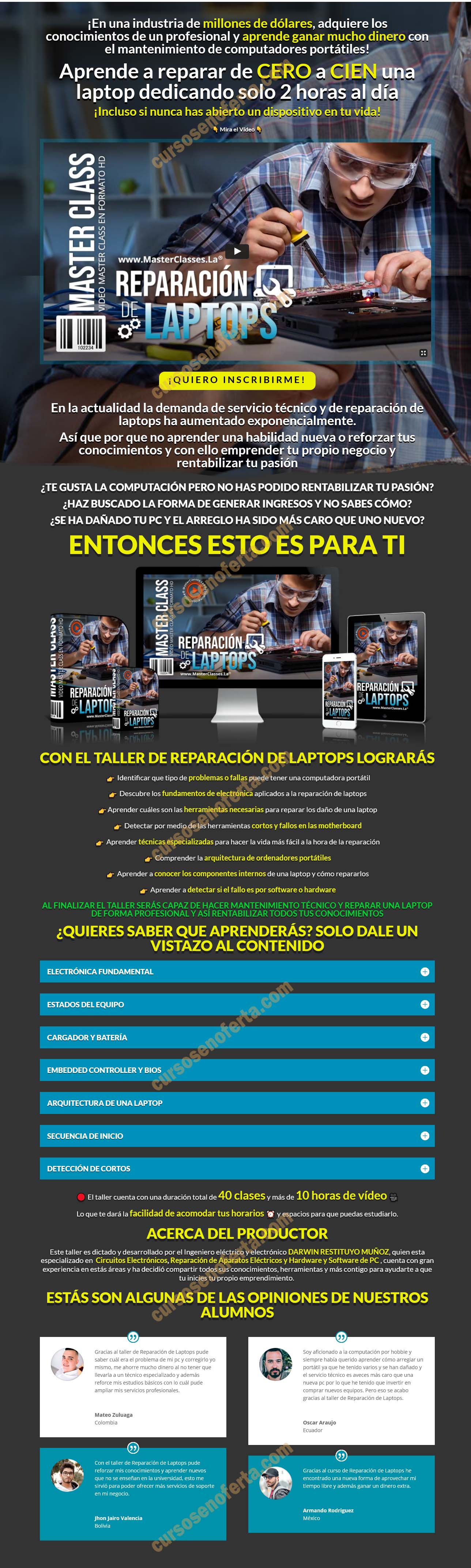 Reparación de laptops