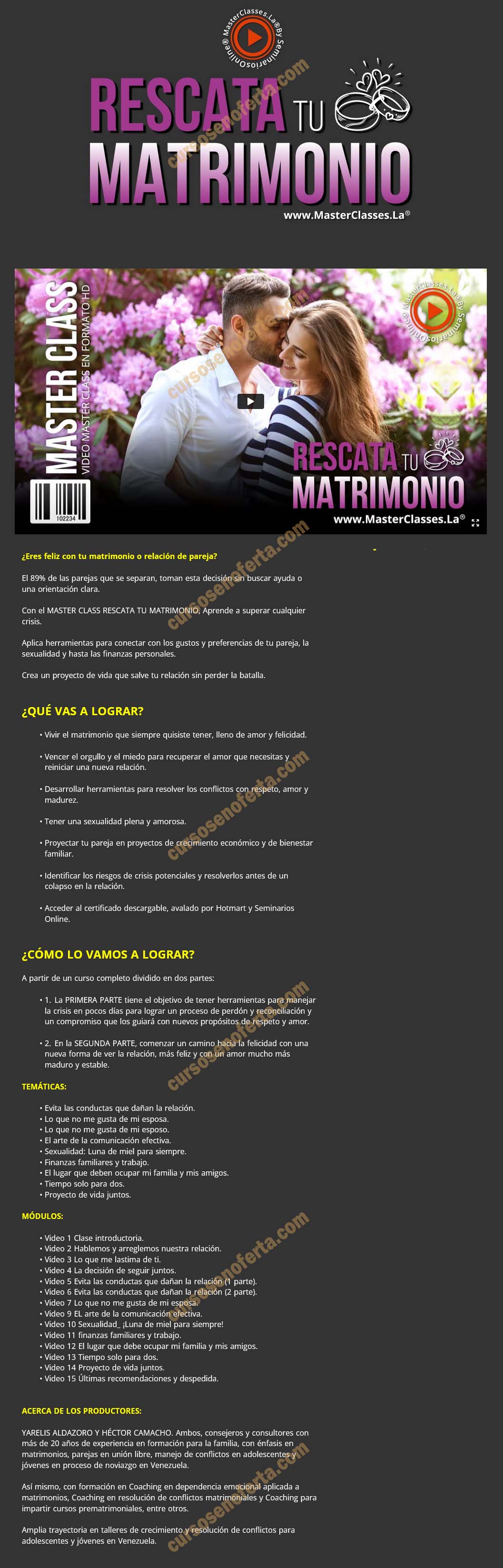 Rescata tu matrimonio