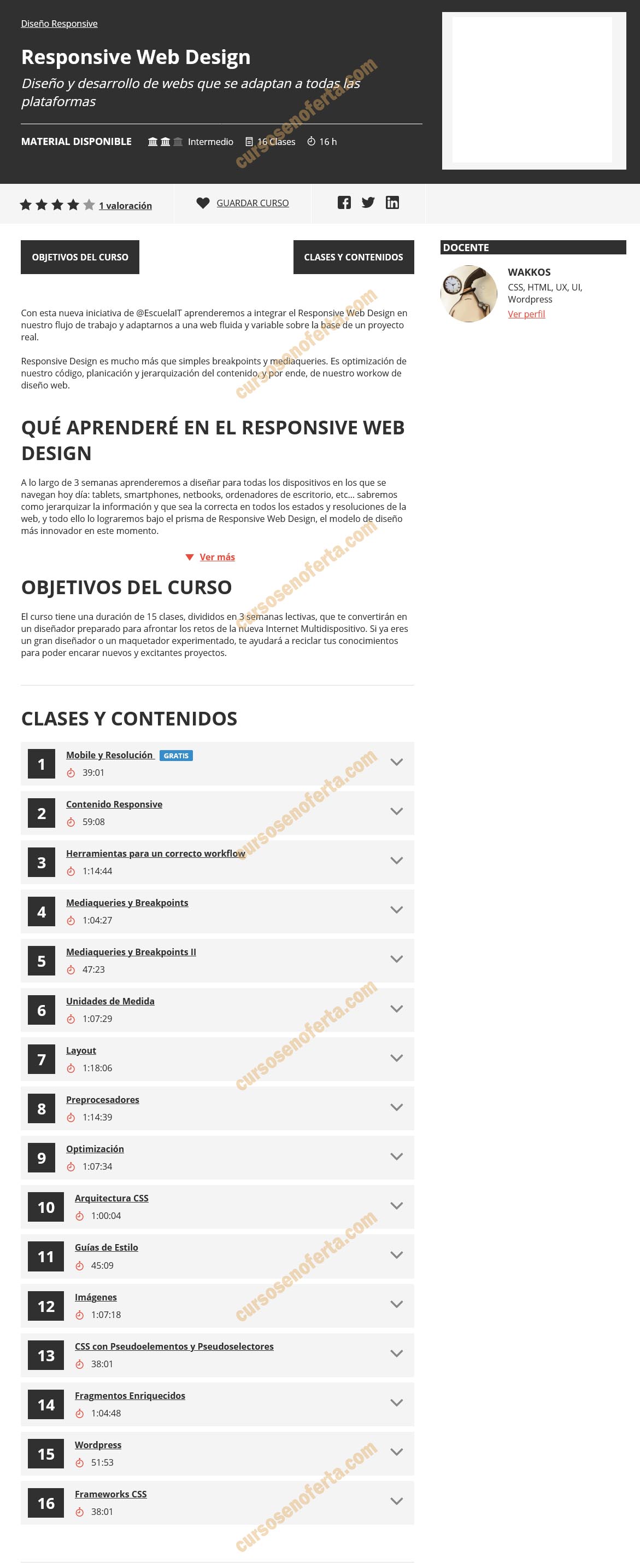 Responsive Web Design - wakkos