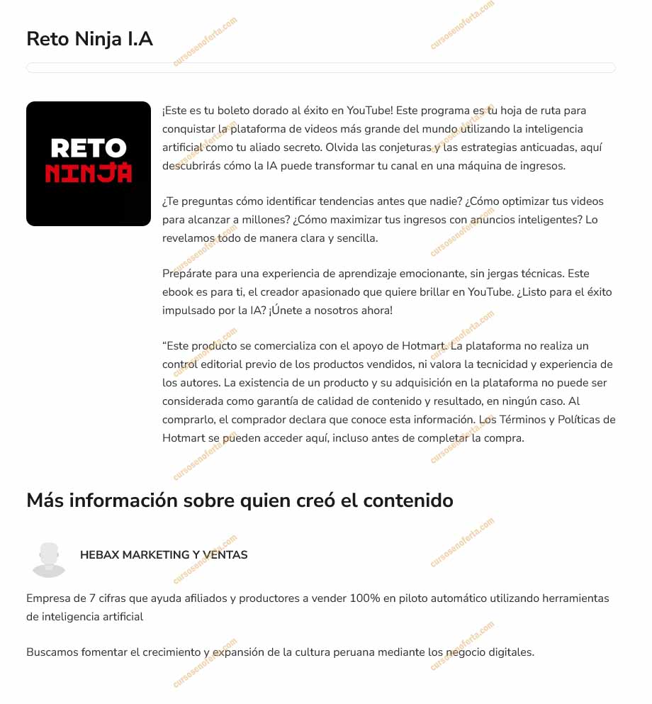 reto ninja ia