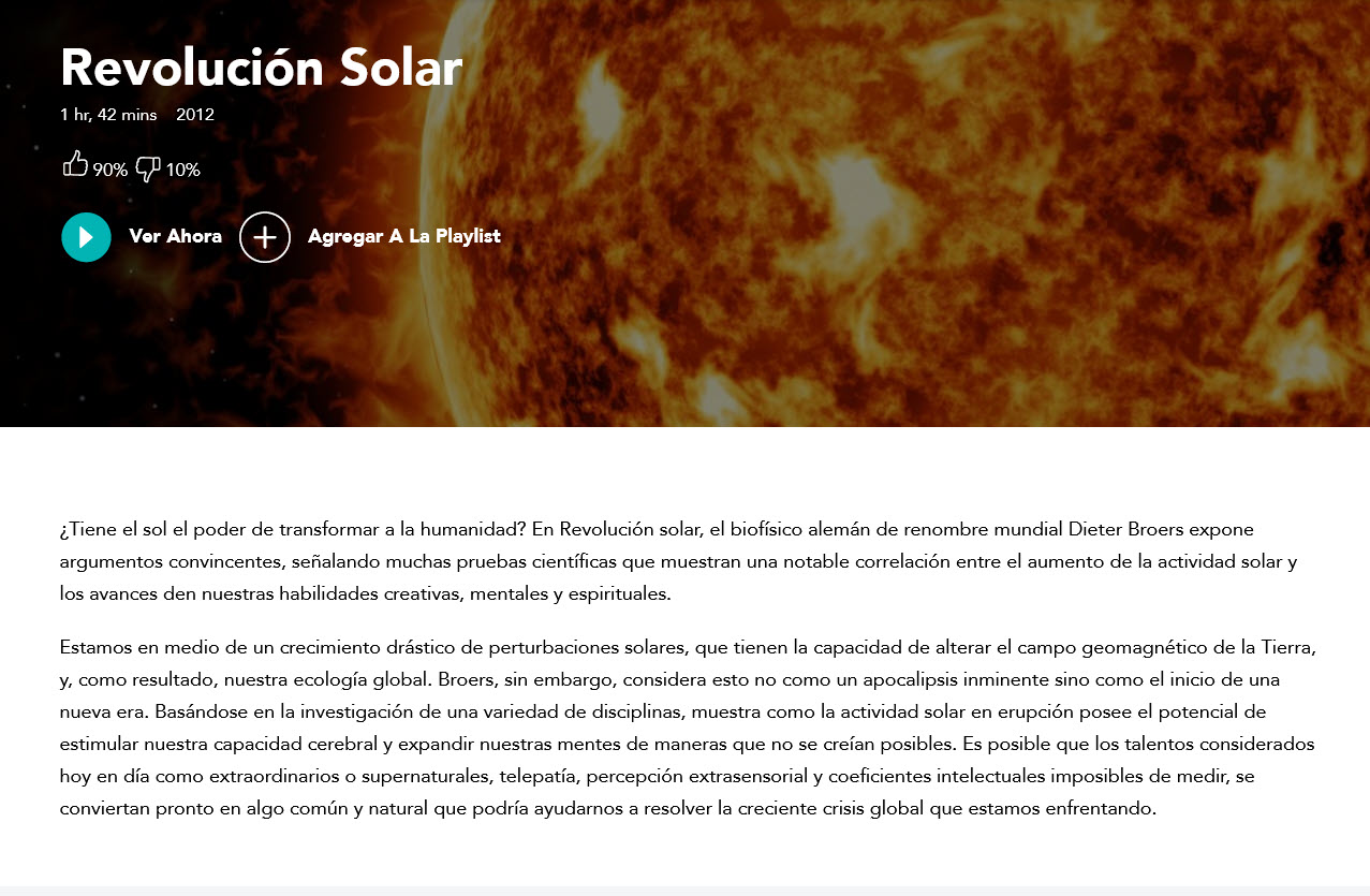 Revolución Solar - gaia