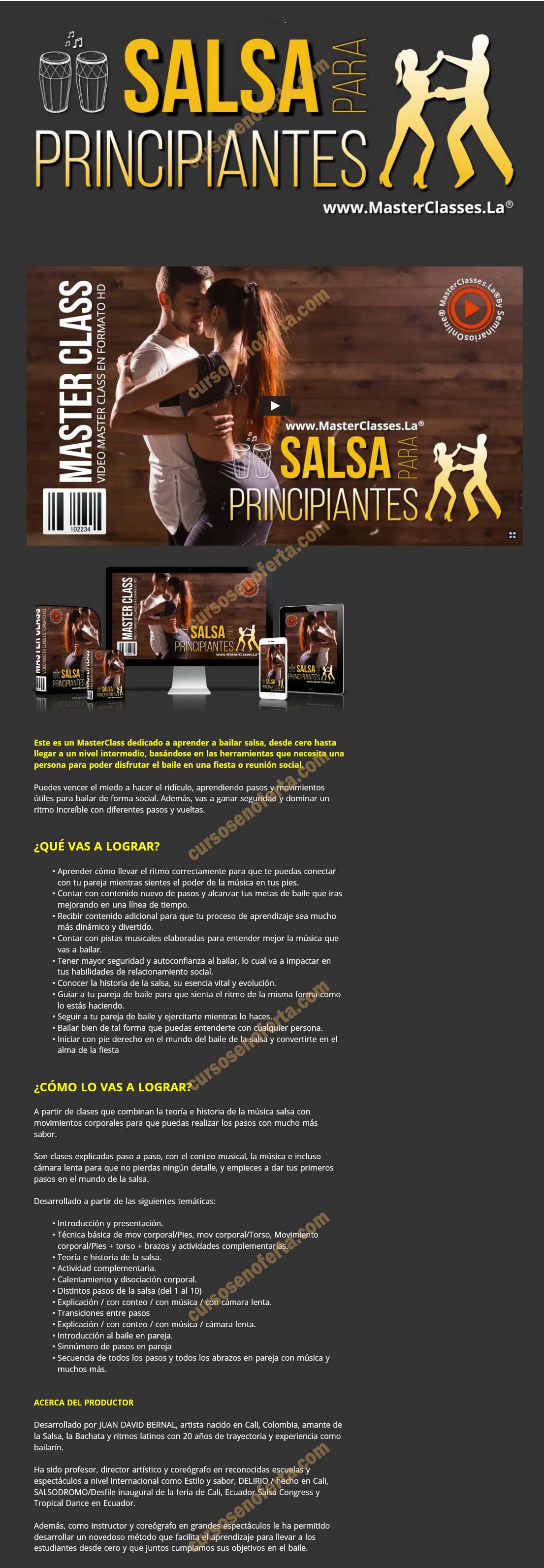 Salsa social para principiantes