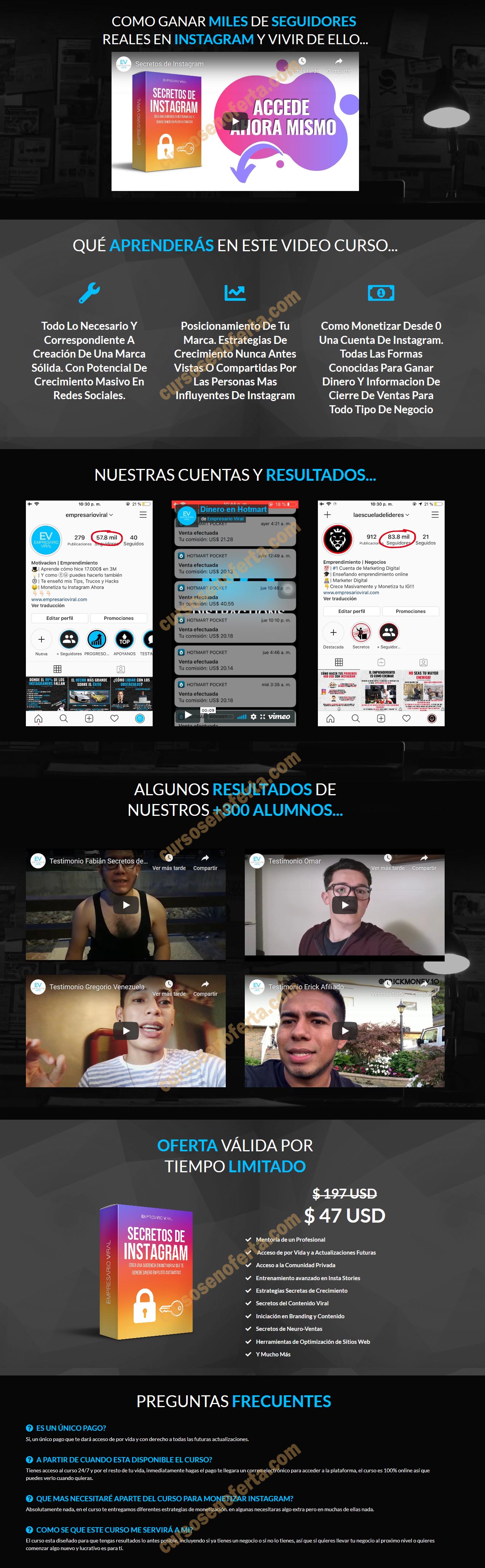 Secretos de Instagram