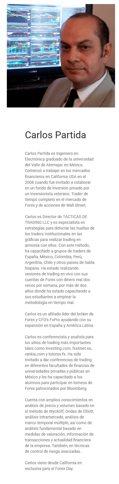 Secretos del Trading Institucional - carlos partida