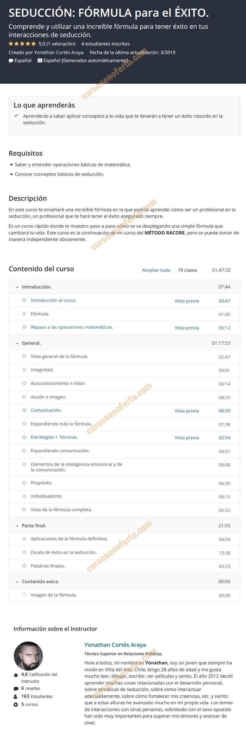 Seducción. Fórmula para el Éxito