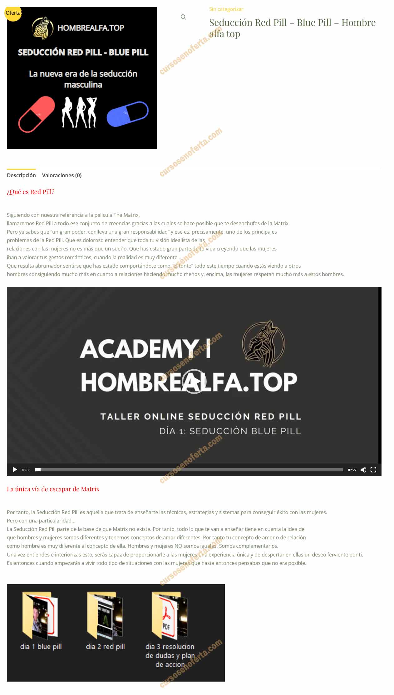 Seducción Red Pill Blue Pill - hombre alfa top