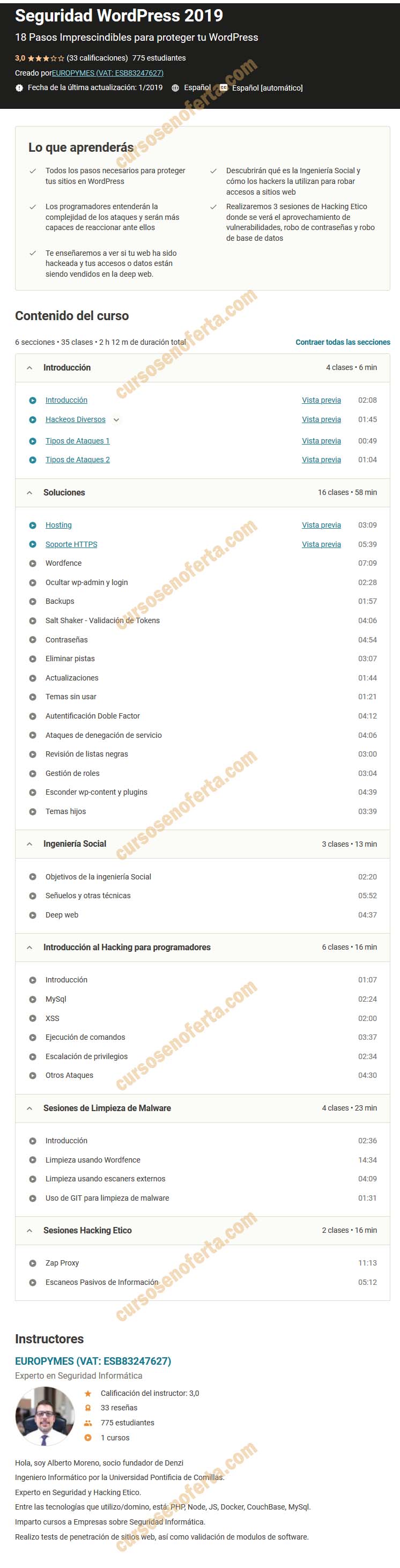 Seguridad WordPress 2019