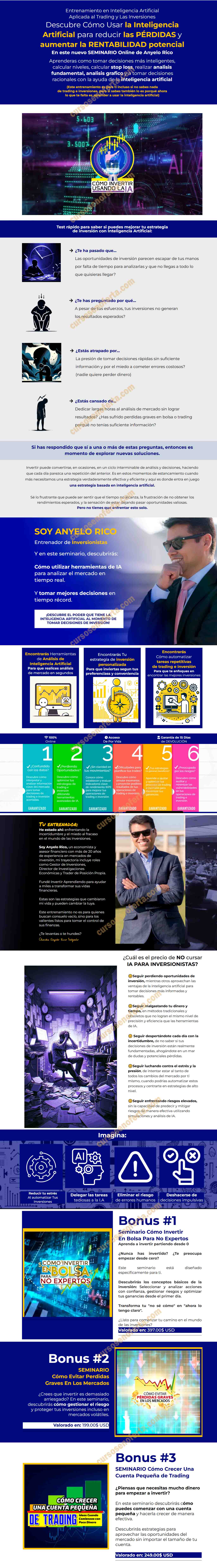 Seminario Inteligencia Artificial Aplicada al Trading y las Inversiones - anyelo rico