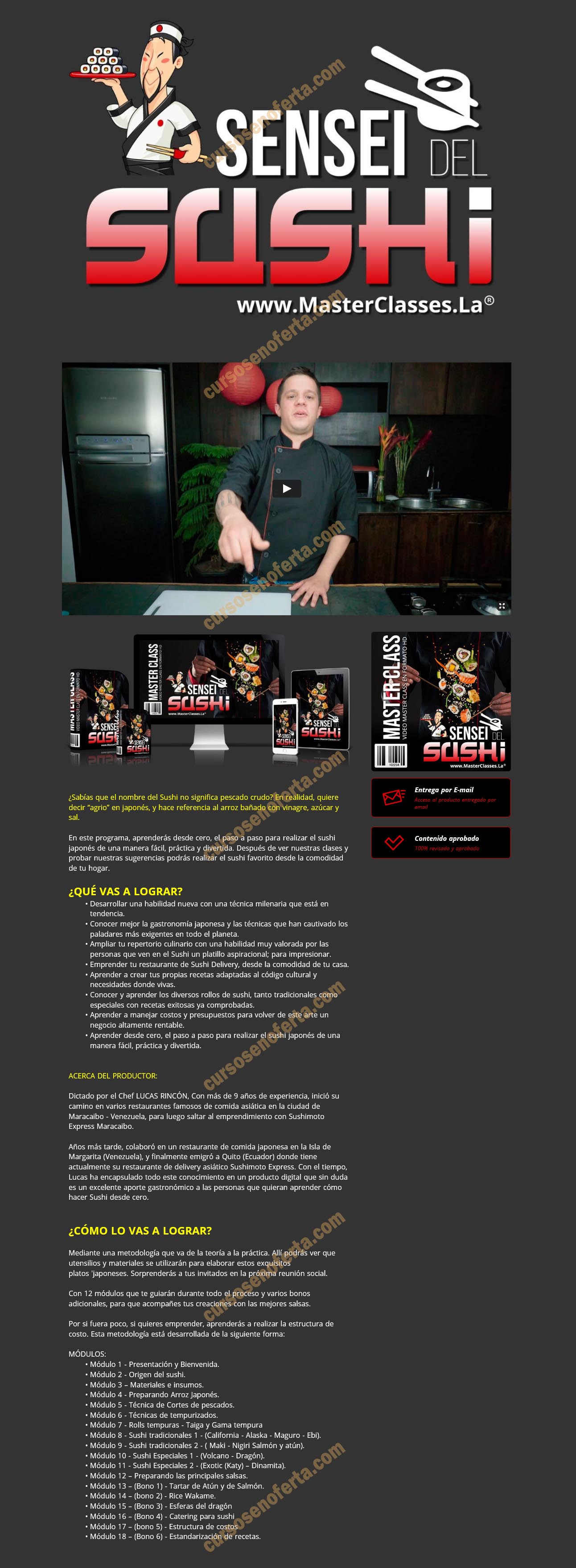 Sensei del Sushi - lucas rincón