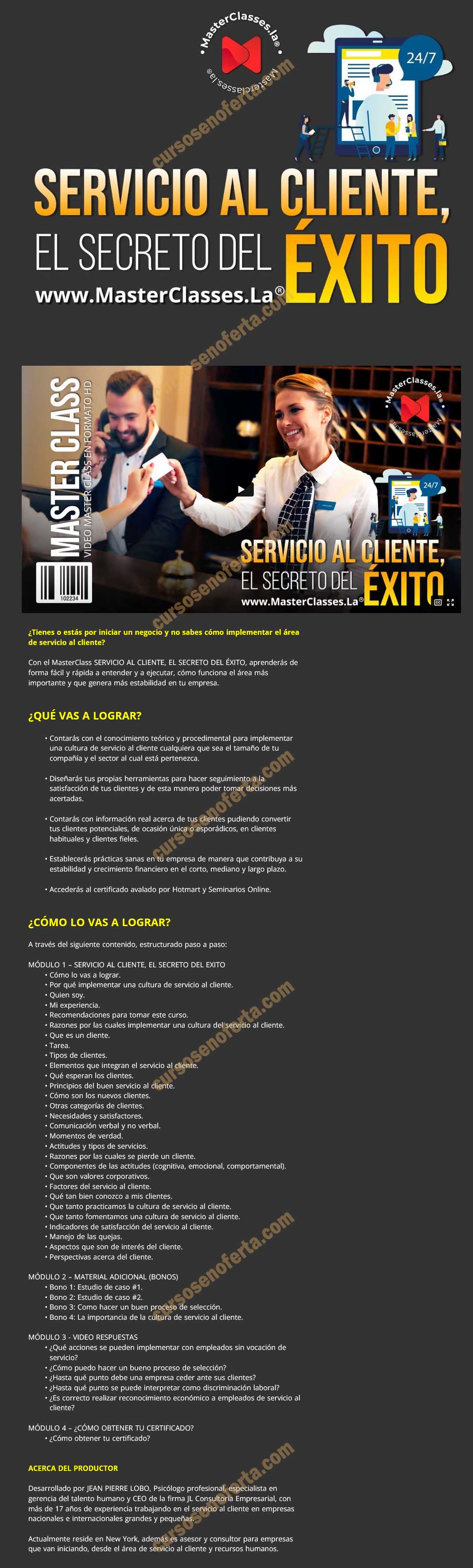 Servicio al cliente, el secreto del éxito