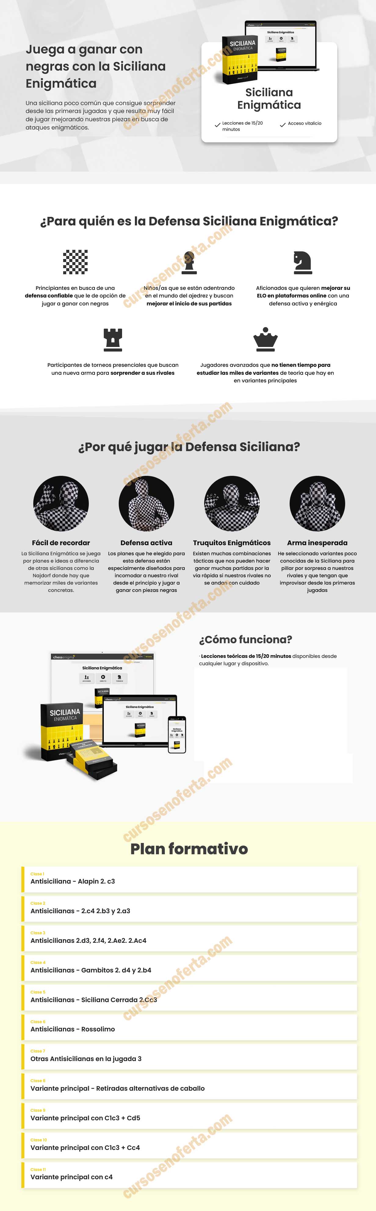 Siciliana Enigmática - chess enigma